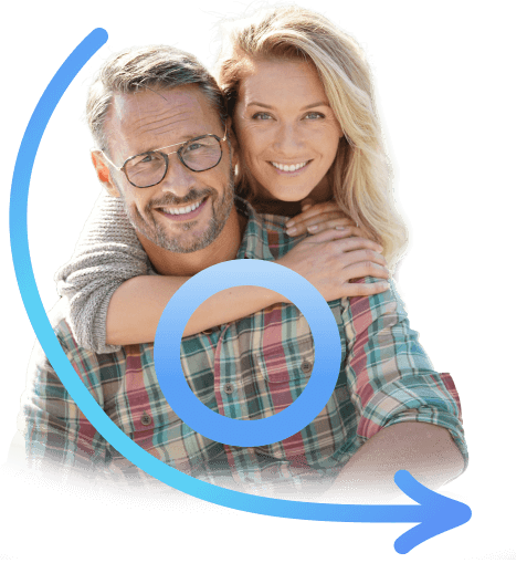 Mature couple wellbeing image